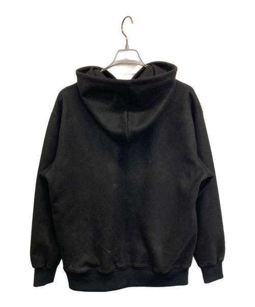 Paris Saint-Germain（パリサンジェルマン）PARIS SAINT-GERMAIN (パリサンジェルマン) プルオーバーパーカー ブラック サイズ:Mの古着・服飾アイテム