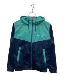 Columbia（コロンビア）の古着「リンビルダッシュフーディー」｜ネイビー×ミントグリーン