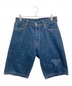 EVISUエヴィス）の古着「デニムハーフパンツ」｜インディゴ