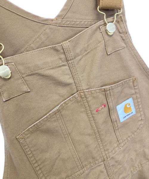 CarHartt（カーハート）CarHartt (カーハート) オーバーオール ブラウン サイズ: W32×L32の古着・服飾アイテム