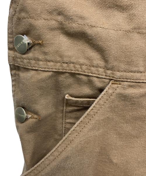 CarHartt（カーハート）CarHartt (カーハート) オーバーオール ブラウン サイズ: W32×L32の古着・服飾アイテム