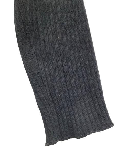 JIL SANDER（ジルサンダー）JIL SANDER (ジルサンダー) 厚手カーディガン ブラック サイズ:50の古着・服飾アイテム