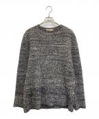 MARNIマルニ）の古着「ニット」｜ベージュ×ネイビー