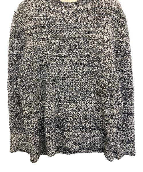 MARNI（マルニ）MARNI (マルニ) ニット ベージュ×ネイビー サイズ:SIZE　50の古着・服飾アイテム