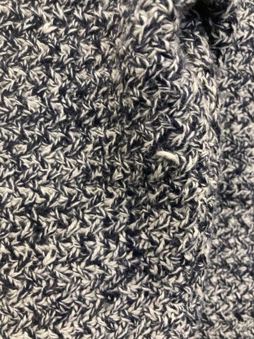 MARNI（マルニ）MARNI (マルニ) ニット ベージュ×ネイビー サイズ:SIZE　50の古着・服飾アイテム