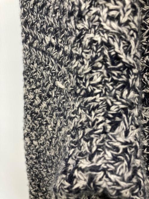 MARNI（マルニ）MARNI (マルニ) ニット ベージュ×ネイビー サイズ:SIZE　50の古着・服飾アイテム