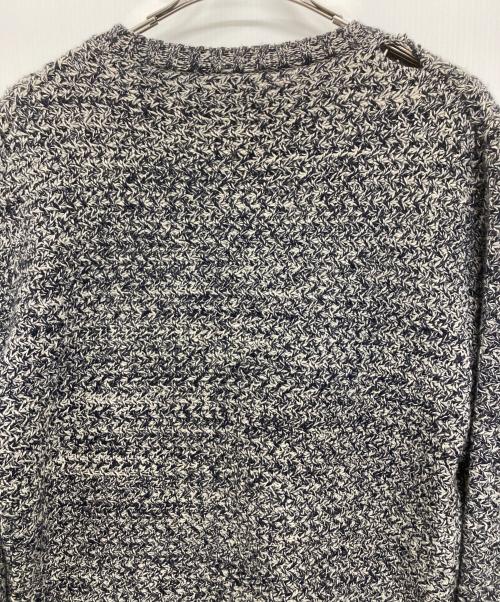 MARNI（マルニ）MARNI (マルニ) ニット ベージュ×ネイビー サイズ:SIZE　50の古着・服飾アイテム