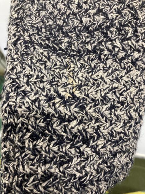 MARNI（マルニ）MARNI (マルニ) ニット ベージュ×ネイビー サイズ:SIZE　50の古着・服飾アイテム