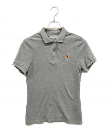 maison kitsune（メゾンキツネ）の古着「ポロシャツ」｜グレー