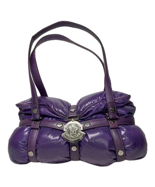 MONCLER（モンクレール）MONCLER (モンクレール) ハンドバッグ パープルの古着・服飾アイテム