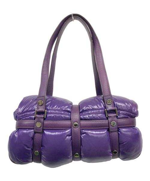 MONCLER（モンクレール）MONCLER (モンクレール) ハンドバッグ パープルの古着・服飾アイテム