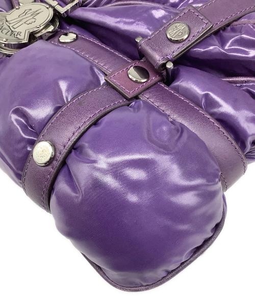 MONCLER（モンクレール）MONCLER (モンクレール) ハンドバッグ パープルの古着・服飾アイテム