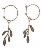 AGATHAアガタ）の古着「リーフチャームピアス」