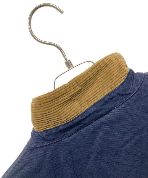 POLO RALPH LAUREN（ポロ・ラルフローレン）POLO RALPH LAUREN (ポロ・ラルフローレン) 襟コーデュロイスイングトップ ネイビー サイズ:XLの古着・服飾アイテム