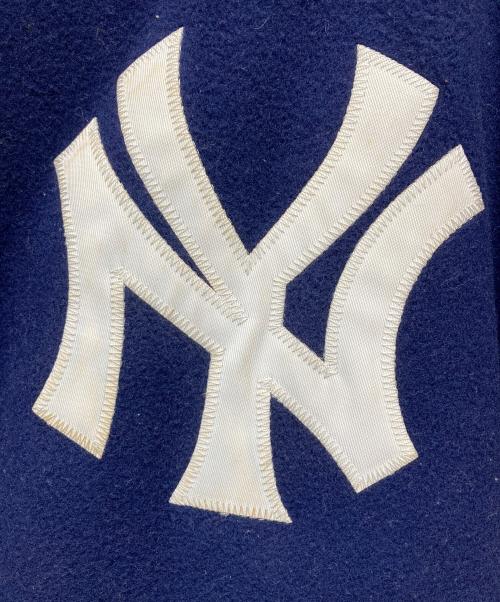 AUTHENTIC（オーセンティック）AUTHENTIC (オーセンティック) スタジャン ネイビー×ベージュ サイズ:XLの古着・服飾アイテム