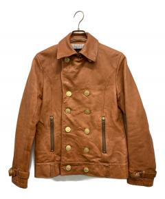 中古・古着通販】NANKAI (ナンカイ) レザージャケット ブラウン サイズ