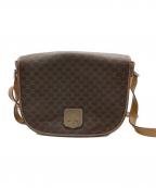 CELINEセリーヌ）の古着「ショルダーバッグ」｜ブラウン