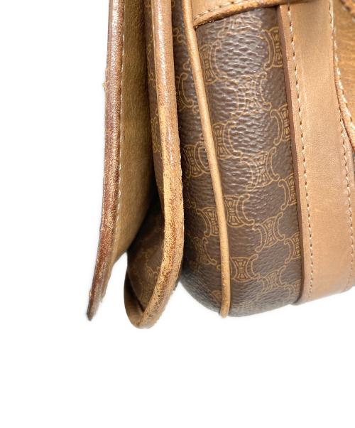 CELINE（セリーヌ）CELINE (セリーヌ) ショルダーバッグ ブラウンの古着・服飾アイテム