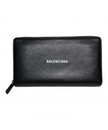 BALENCIAGA（バレンシアガ）の古着「長財布」｜ブラック