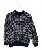 L.L.Beanエルエルビーン）の古着「厚手ニット」｜ホワイト×ネイビー