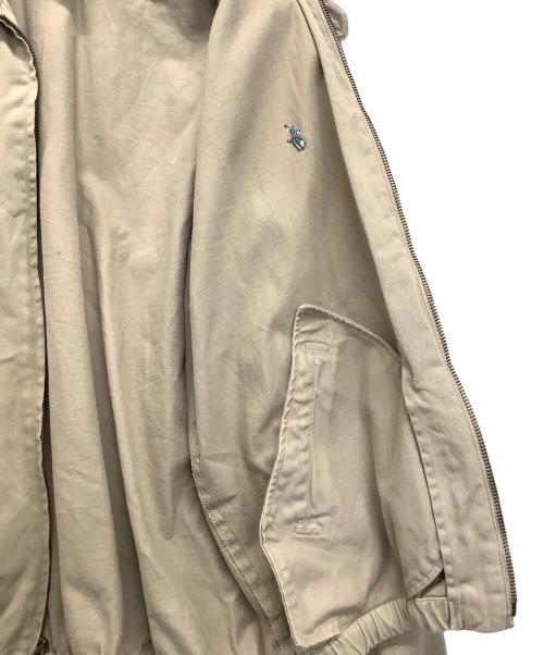 POLO RALPH LAUREN（ポロ・ラルフローレン）POLO RALPH LAUREN (ポロ・ラルフローレン) スイングトップ グリーン×ベージュ サイズ:Lの古着・服飾アイテム
