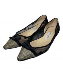 JIMMY CHOO（ジミーチュウ）の古着「ポインテッドトゥパンプス」｜ブラック