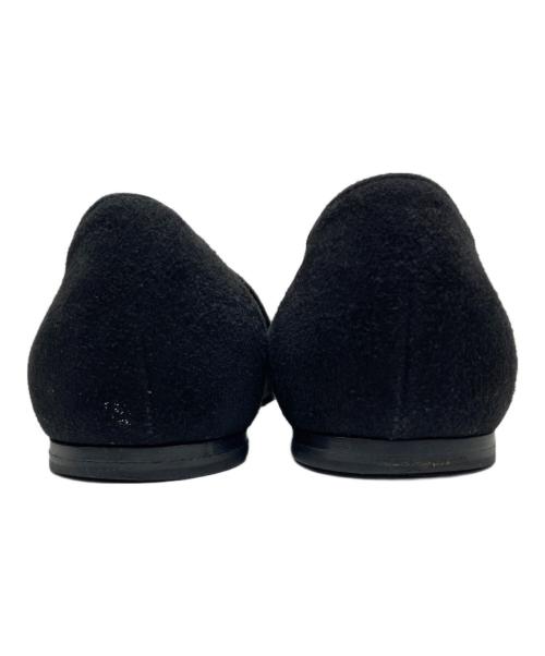 JIMMY CHOO（ジミーチュウ）JIMMY CHOO (ジミーチュウ) ポインテッドトゥパンプス ブラック サイズ:23cmの古着・服飾アイテム