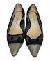 中古・古着 JIMMY CHOO (ジミーチュウ) ポインテッドトゥパンプス ブラック サイズ:23cm：8000円