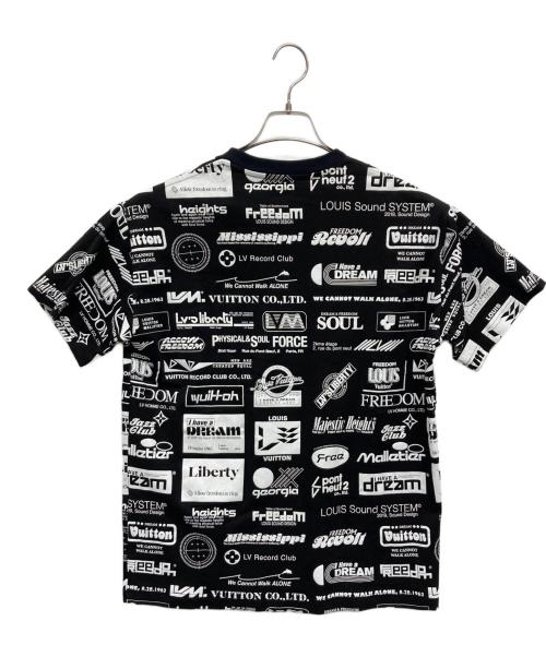 LOUIS VUITTON（ルイ ヴィトン）LOUIS VUITTON (ルイ ヴィトン) オールオーバーロゴプリンテッドTシャツ ブラック サイズ:Mの古着・服飾アイテム