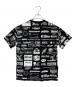 LOUIS VUITTON (ルイ ヴィトン) オールオーバーロゴプリンテッドTシャツ ブラック サイズ:M：28000円