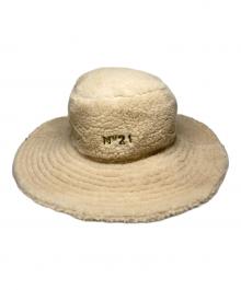 New Era×N°21 numero ventuno（ニューエラ×ヌメロヴェントゥーノ）の古着「バケットハット」｜ベージュ