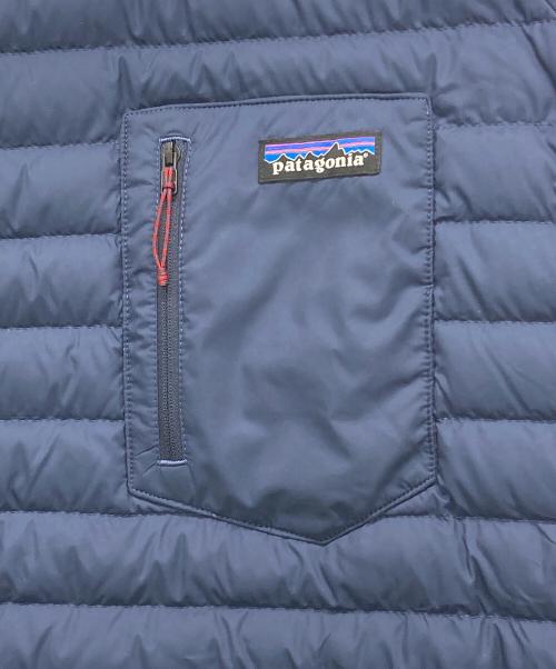 Patagonia（パタゴニア）Patagonia (パタゴニア) ダウンジャケット ネイビー サイズ:Mの古着・服飾アイテム