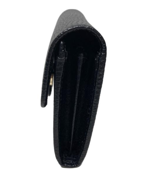 GUCCI（グッチ）GUCCI (グッチ) 長財布 ブラックの古着・服飾アイテム