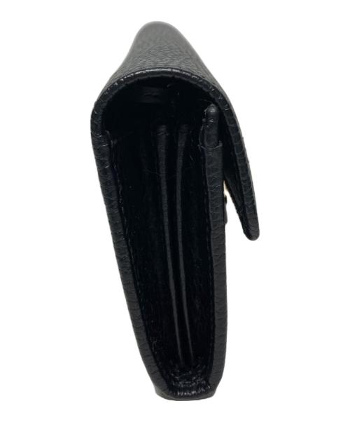 GUCCI（グッチ）GUCCI (グッチ) 長財布 ブラックの古着・服飾アイテム