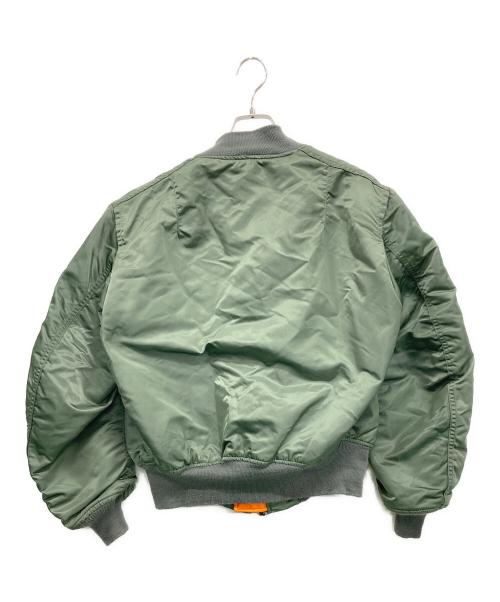 ALPHA（アルファ）ALPHA (アルファ) MA-1ジャケット オリーブ サイズ:Mの古着・服飾アイテム
