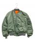ALPHA（アルファ）の古着「MA-1ジャケット」｜オリーブ
