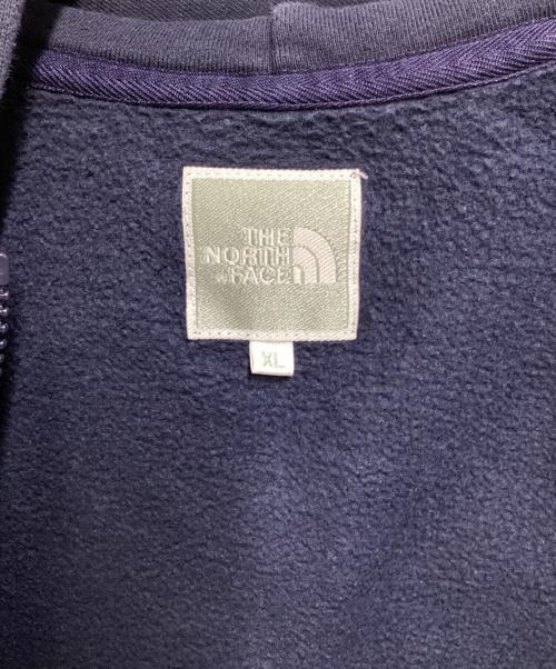 THE NORTH FACE（ザ ノース フェイス）THE NORTH FACE (ザ ノース フェイス) ジップパーカー ネイビー サイズ:XLの古着・服飾アイテム