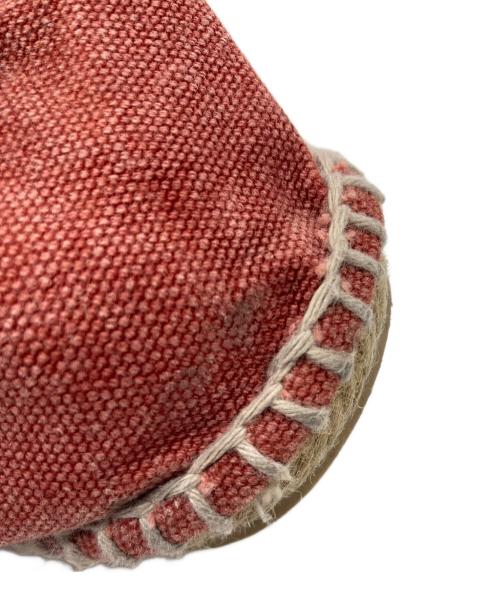 CHANEL（シャネル）CHANEL (シャネル) ココマークエスパドリーユシューズ ブルー×レッド サイズ:37の古着・服飾アイテム