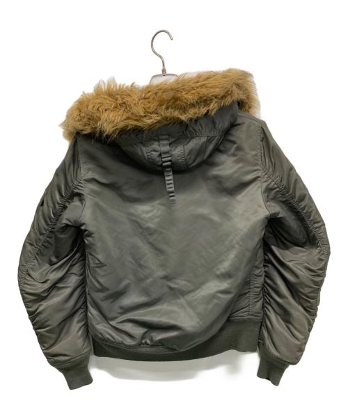 ALPHA（アルファ）ALPHA (アルファ) フライトジャケット オリーブ サイズ:SIZE Mの古着・服飾アイテム