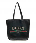 GUCCIグッチ）の古着「トートバッグ」｜ブラック