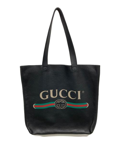 GUCCI（グッチ）GUCCI (グッチ) トートバッグ ブラックの古着・服飾アイテム