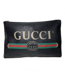 GUCCI（グッチ）の古着「クラッチバッグ」｜ブラック