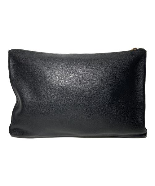 GUCCI（グッチ）GUCCI (グッチ) クラッチバッグ ブラックの古着・服飾アイテム