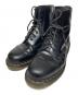 Dr.Martens（ドクターマーチン）の古着「8ホールブーツ」｜ブラック
