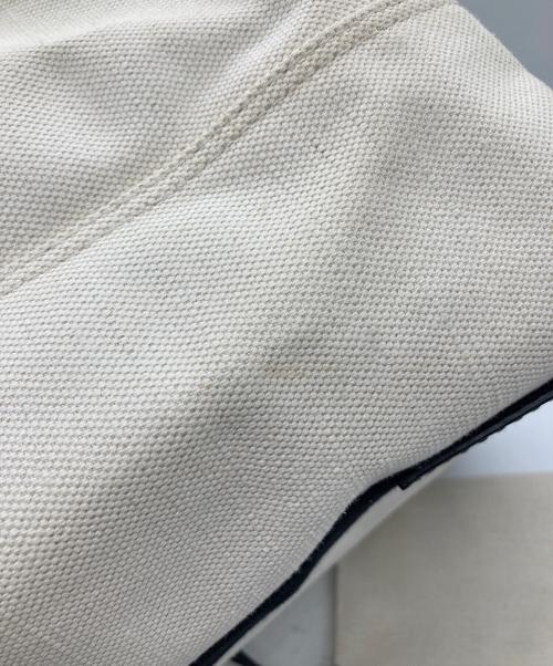 BALENCIAGA（バレンシアガ）BALENCIAGA (バレンシアガ) トートバッグ ブラック×ベージュの古着・服飾アイテム