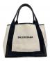 BALENCIAGA（バレンシアガ）の古着「トートバッグ」｜ブラック×ベージュ