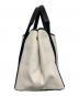 BALENCIAGA (バレンシアガ) トートバッグ ブラック×ベージュ：43000円
