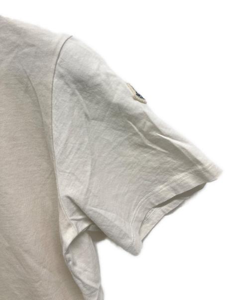 MONCLER（モンクレール）MONCLER (モンクレール) 半袖カットソー ホワイト サイズ:140cmの古着・服飾アイテム