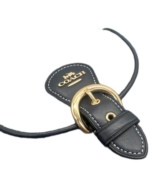 COACH（コーチ）COACH (コーチ) ショルダーバッグ ネイビー×ブラウンの古着・服飾アイテム