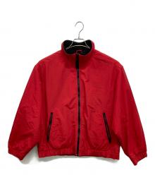 Eddie Bauer（エディーバウアー）の古着「ナイロンフリースジャケット」｜レッド